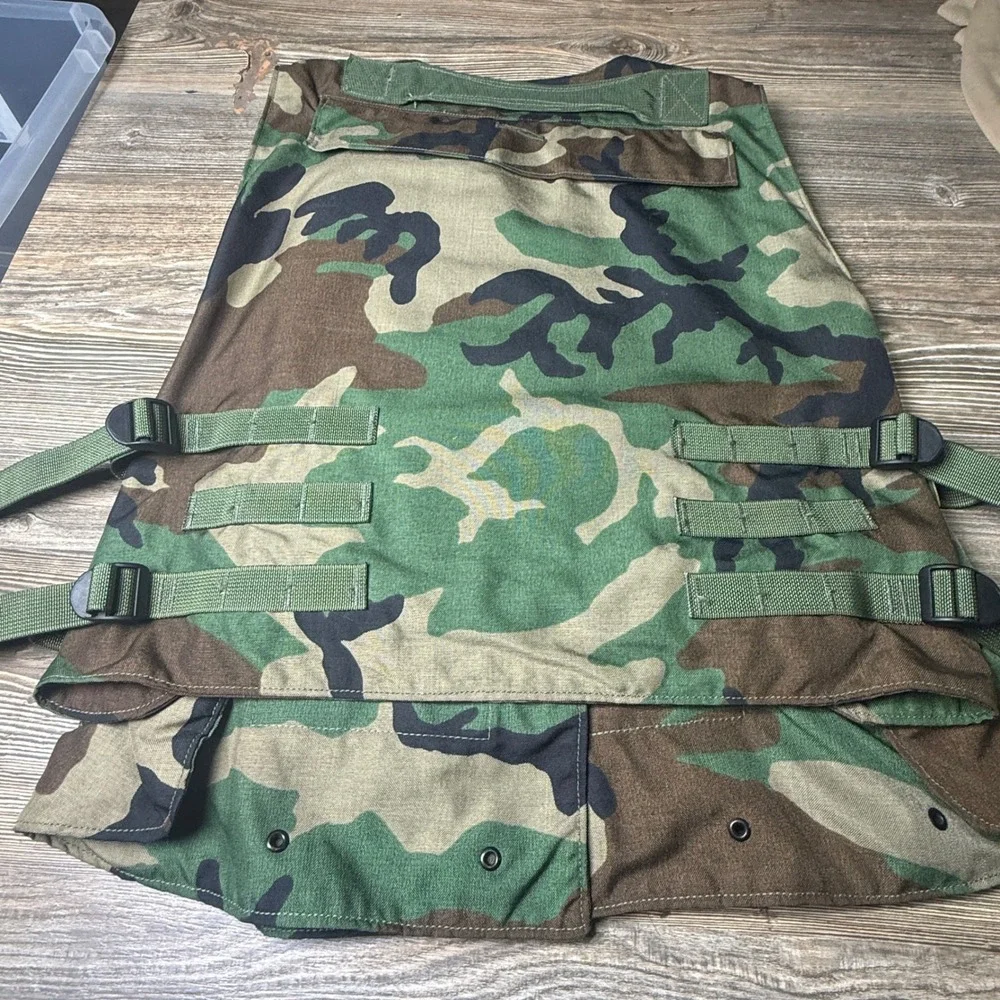 Specialty Defense Systems OTV Base Vest Carrier Woodland Camo Tactical Large